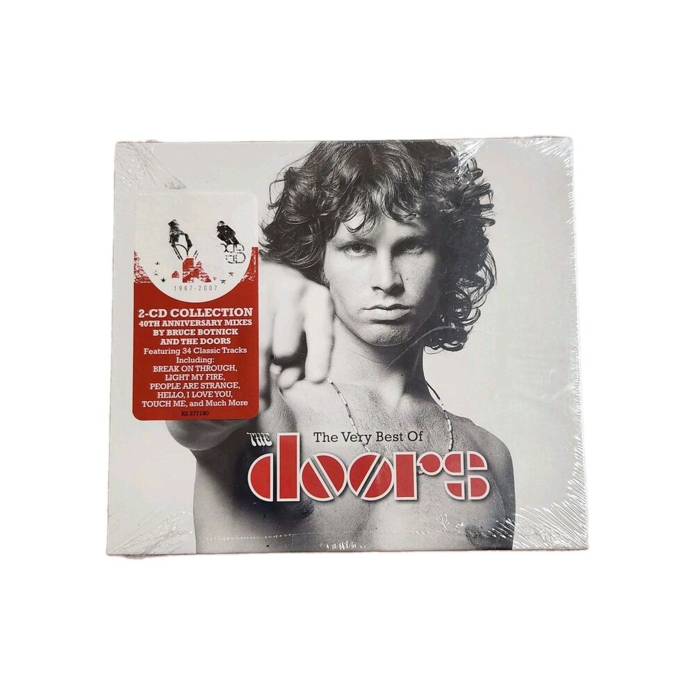The Doors The Very Best Of 2 CD New Sealed 40th Anniversary Mixes Jim Morrison
